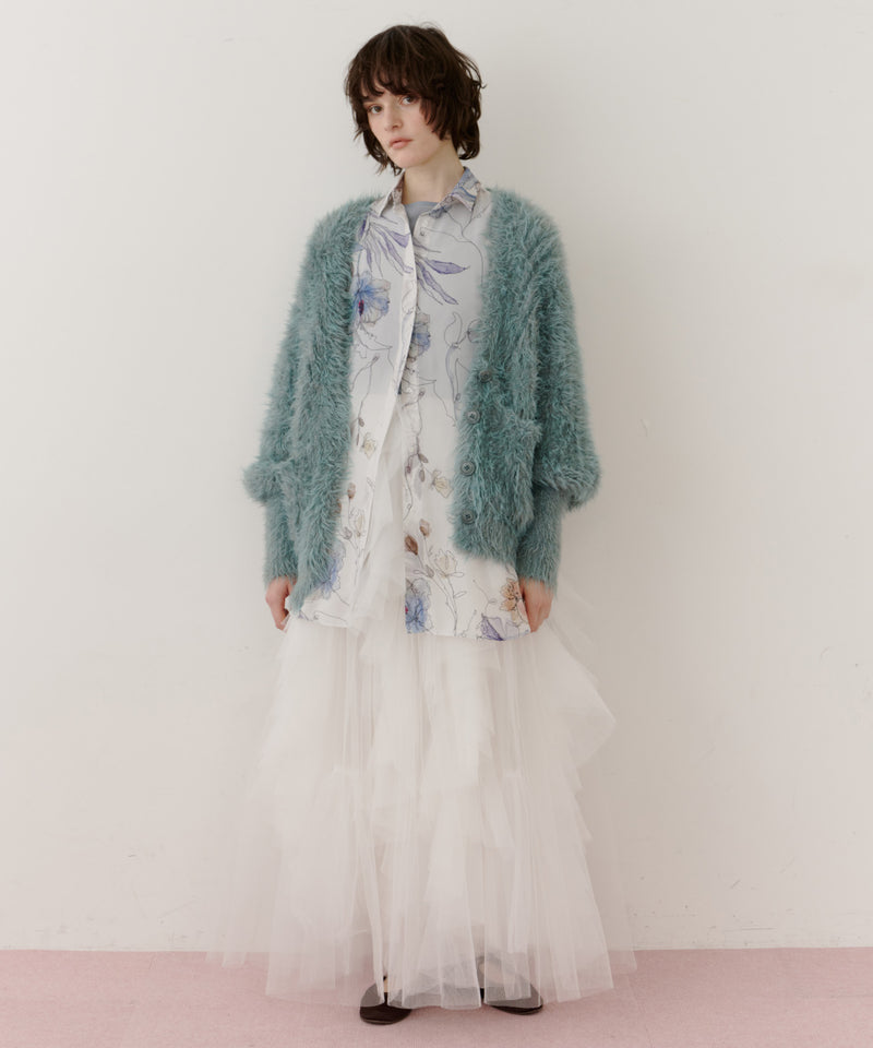 【REVIVAL】オリジナルvintageフラワープリントリラックスシャツ