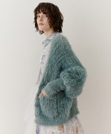 【一部カラー予約】フェザーヤーンリラックス2wayカーディガン