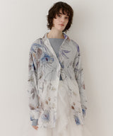 【REVIVAL】オリジナルvintageフラワープリントリラックスシャツ