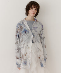 【REVIVAL】オリジナルvintageフラワープリントリラックスシャツ