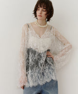 【予約開始待ち】2WAY総レースVネックオーバーTOPS