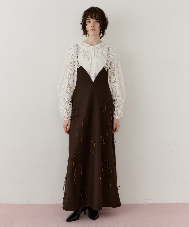 【予約】many ribbon onepice