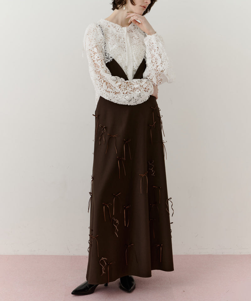 【予約】many ribbon onepice