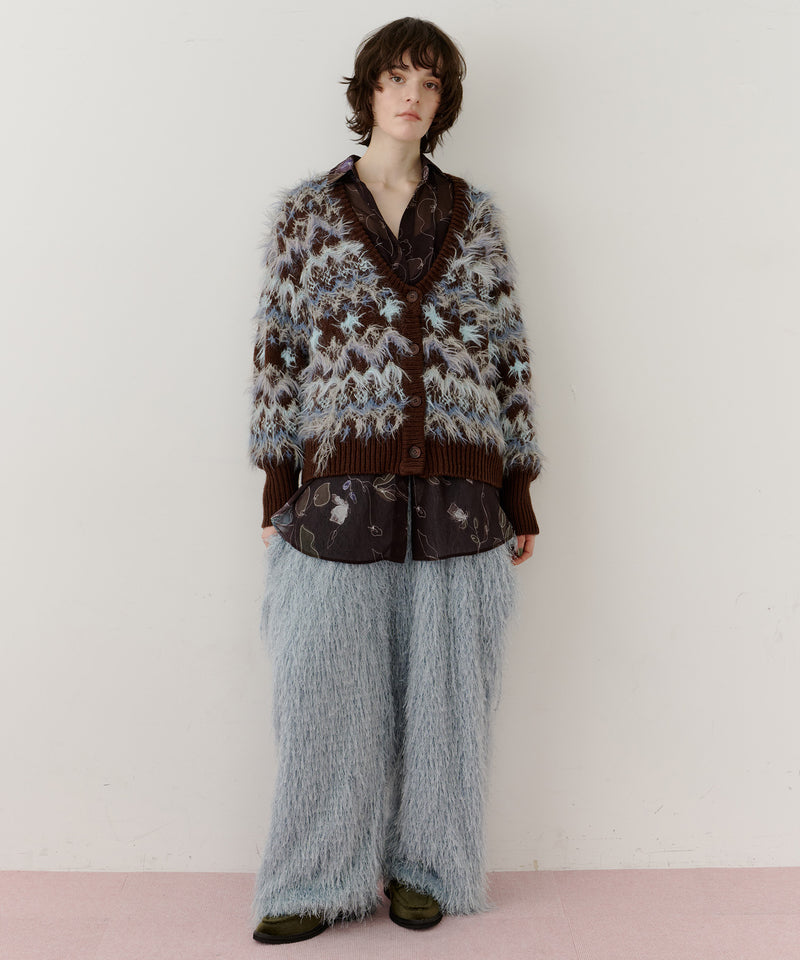 ノルディックフェザー2wayニットカーディガン