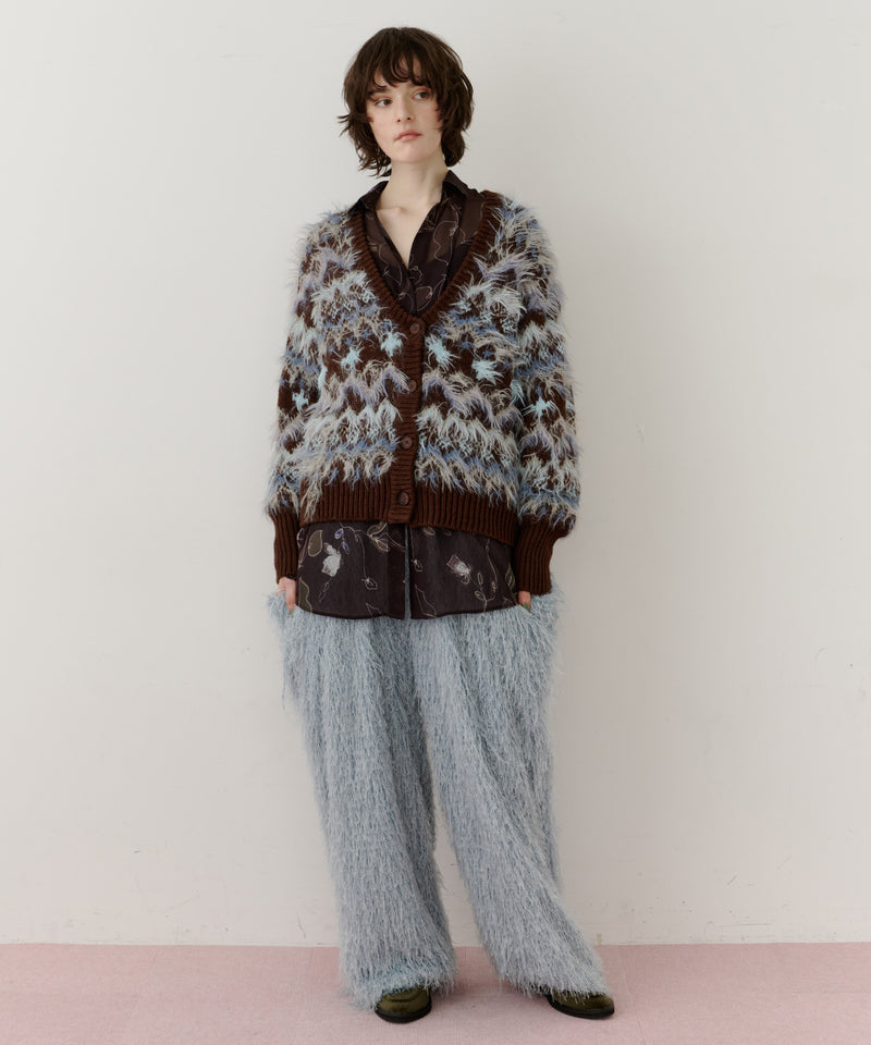 ノルディックフェザー2wayニットカーディガン