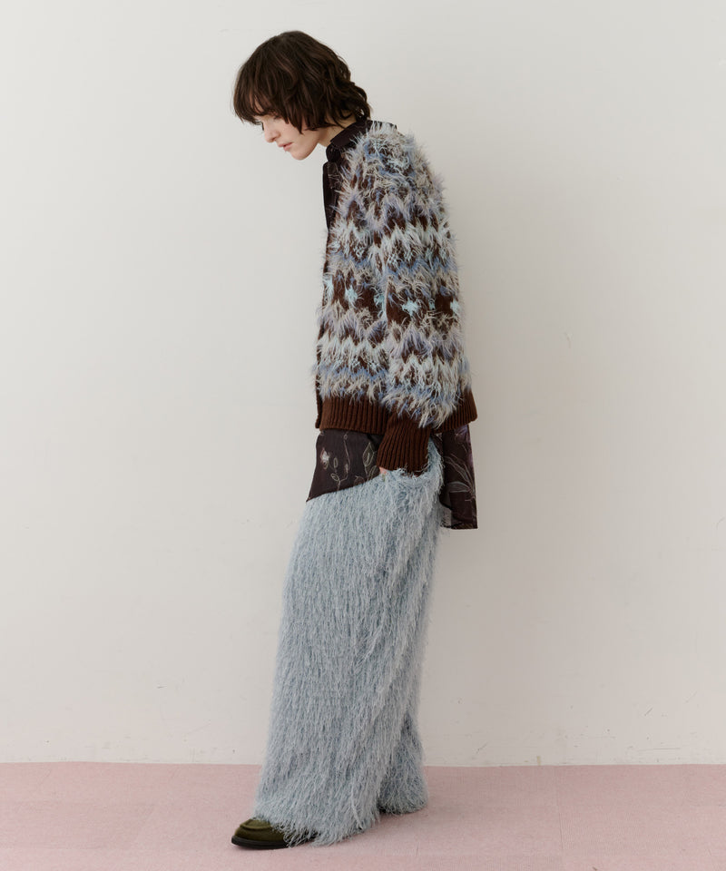 ノルディックフェザー2wayニットカーディガン