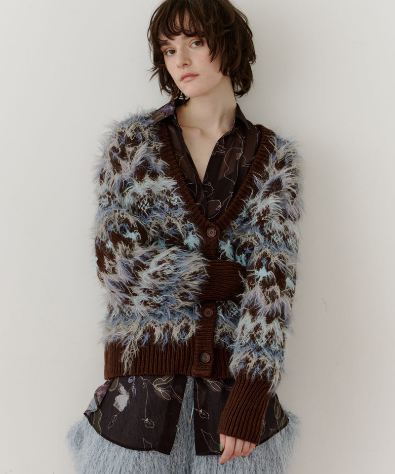 ノルディックフェザー2wayニットカーディガン