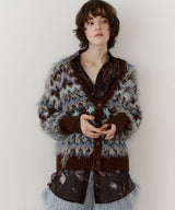 ノルディックフェザー2wayニットカーディガン