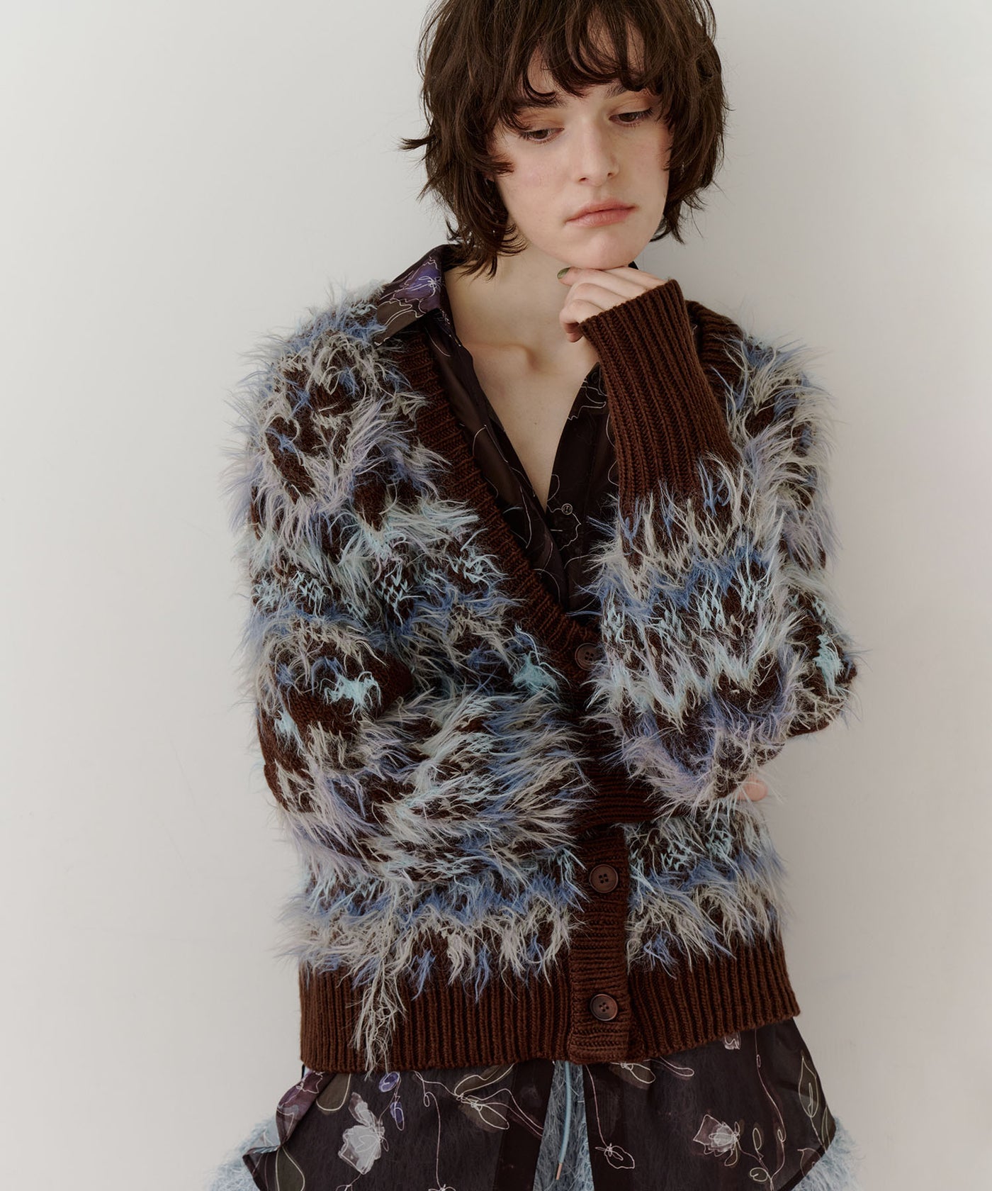 ノルディックフェザー2wayニットカーディガン – LA BELLE ETUDE online