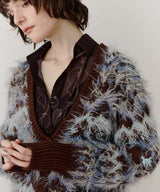 ノルディックフェザー2wayニットカーディガン