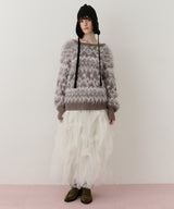 ノルディックフェザー2wayニットカーディガン