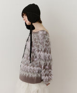 ノルディックフェザー2wayニットカーディガン