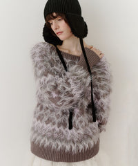 ノルディックフェザー2wayニットカーディガン