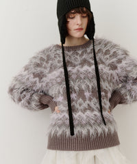 ノルディックフェザー2wayニットカーディガン