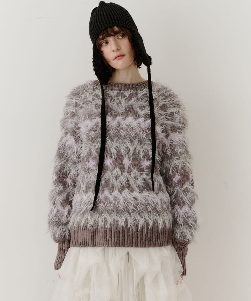 ノルディックフェザー2wayニットカーディガン