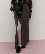 【再入荷】深スリットスウェットIラインスカート