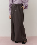 【再入荷】深スリットスウェットIラインスカート