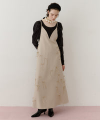 【予約】many ribbon onepice