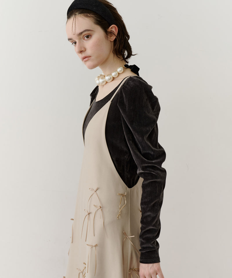 【予約】many ribbon onepice