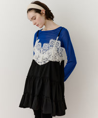 ロングスリーブボートネックシアーTOPS