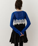 【予約開始待ち】モチーフレースAラインキャミチュニック