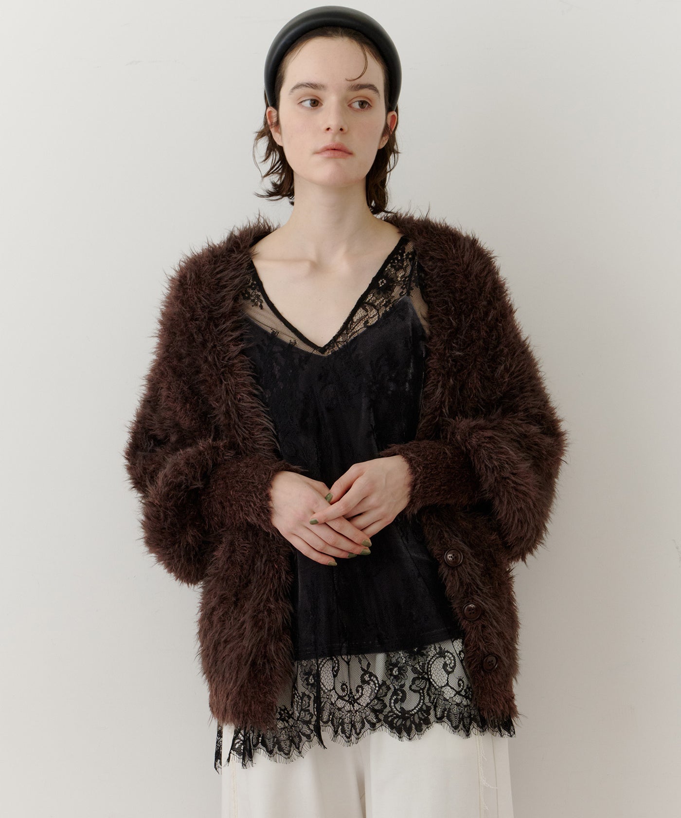 フェザーヤーンリラックス2wayカーディガン – LA BELLE ETUDE online store