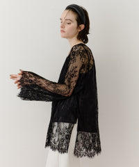 【予約開始待ち】2WAY総レースVネックオーバーTOPS