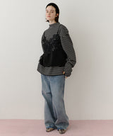 【予約開始待ち】モチーフレース×サテンキャミ