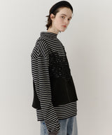 longスリーブハイネックカットソー