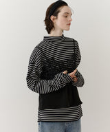 longスリーブハイネックカットソー