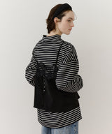 longスリーブハイネックカットソー