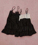 【予約開始待ち】モチーフレースAラインキャミチュニック