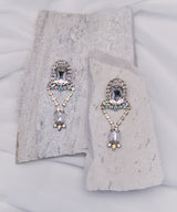 【予約】big stone bijou earring