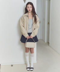 【GIUNON】hem mellow holter neck tops / ヘムメロウホルターネック