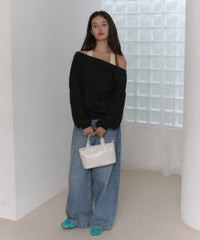 【GIUNON】hem mellow holter neck tops / ヘムメロウホルターネック