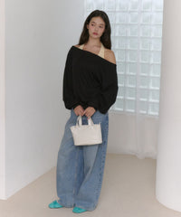 【GIUNON】hem mellow holter neck tops / ヘムメロウホルターネック