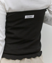 【GIUNON】hem mellow holter neck tops / ヘムメロウホルターネック