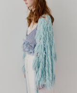 【J1U by LA BELLE ETUDE】2WAYループフェザー×かぎあみニット