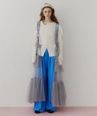 【予約】【J1U by LA BELLE ETUDE】シースルーボリュームチュールデザインジレ