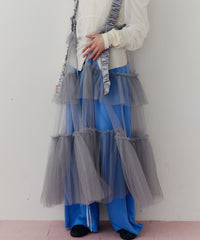 【予約】【J1U by LA BELLE ETUDE】シースルーボリュームチュールデザインジレ