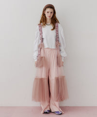 【予約】【J1U by LA BELLE ETUDE】シースルーボリュームチュールデザインジレ