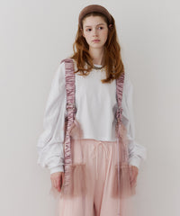 【予約】【J1U by LA BELLE ETUDE】シースルーボリュームチュールデザインジレ