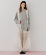 【予約】【J1U by LA BELLE ETUDE】シースルーボリュームチュールデザインジレ