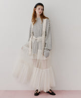 【予約】【J1U by LA BELLE ETUDE】シースルーボリュームチュールデザインジレ