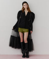 【予約】【J1U by LA BELLE ETUDE】シースルーボリュームチュールデザインジレ