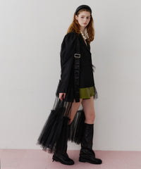 【予約】【J1U by LA BELLE ETUDE】シースルーボリュームチュールデザインジレ