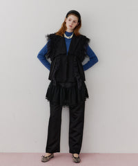 【予約開始待ち】【J1U by LA BELLE ETUDE】クラシカルレースドッキングパンツ