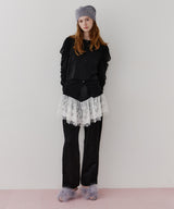 【予約開始待ち】【J1U by LA BELLE ETUDE】クラシカルレースドッキングパンツ