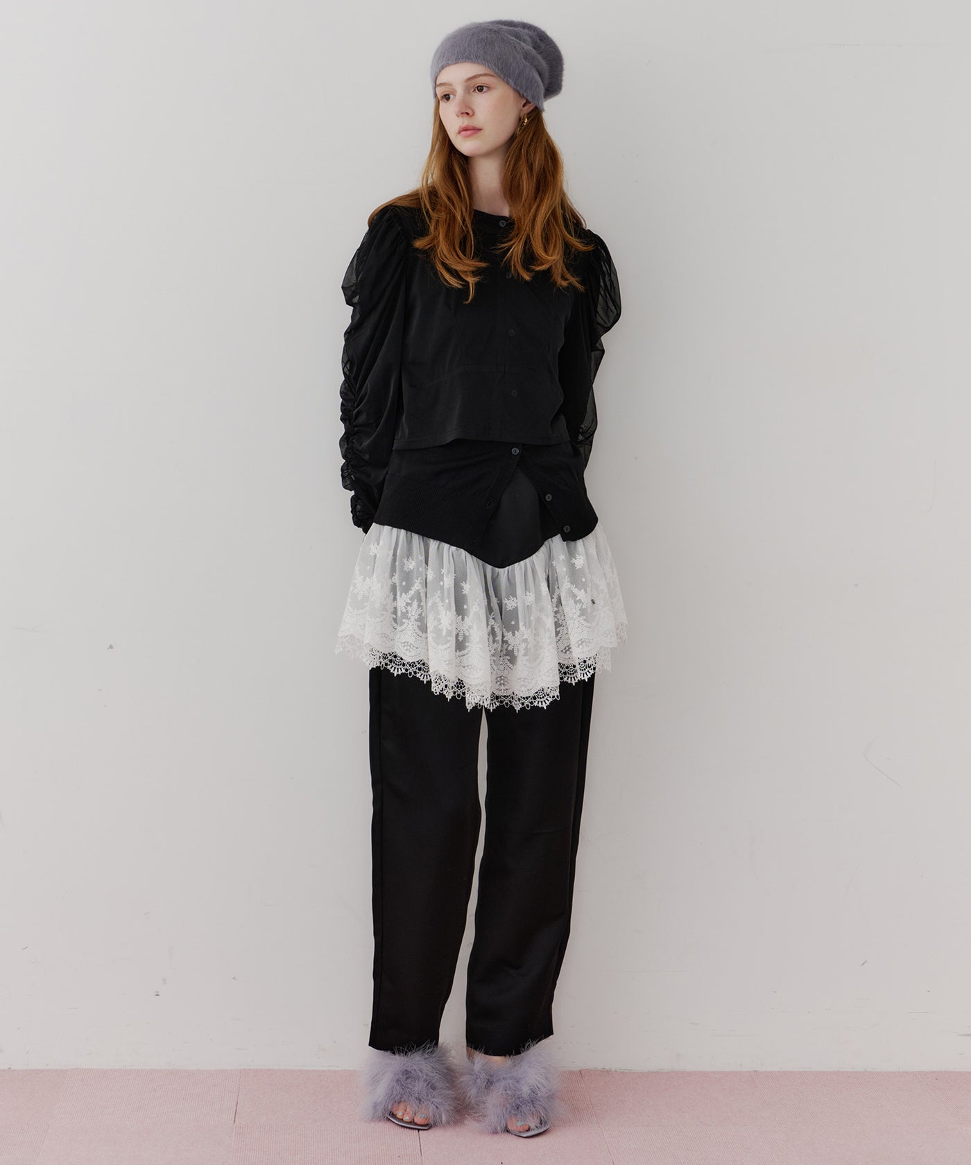 J1U by LA BELLE ETUDE】クラシカルレースドッキングパンツ – LA BELLE