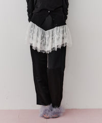 【予約開始待ち】【J1U by LA BELLE ETUDE】クラシカルレースドッキングパンツ